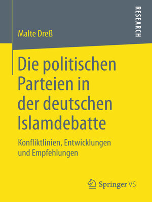 cover image of Die politischen Parteien in der deutschen Islamdebatte